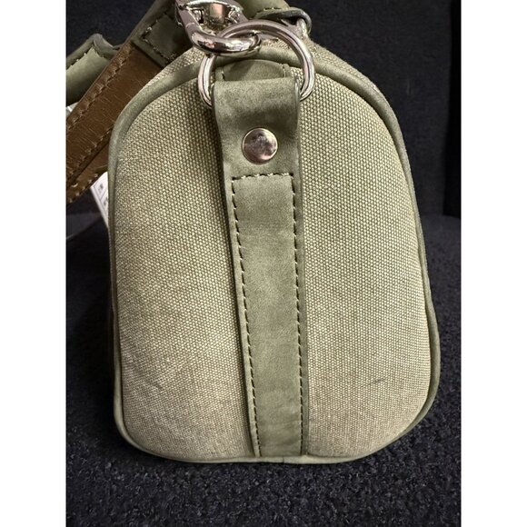 Readymade Olive Green Canvas Overnight Bag Made In Japan - Picture 10 of 15